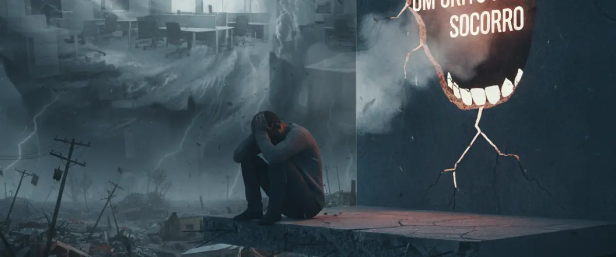 Imagem do artigo: (CID-11: QD85) Burnout é grito por socorro mas muitos se calam